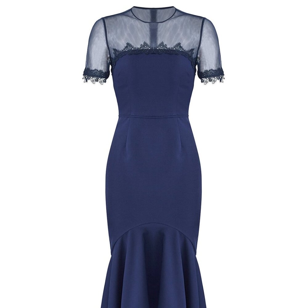 Js Collections High Low Illusion Gown, 8 - image 2